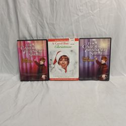 The Carol Burnett Show 3 DVD's Christmas Episodes