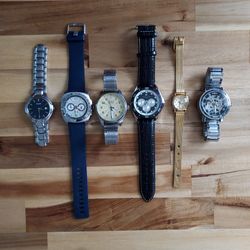 Lot of 6 watches