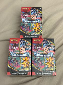 Pokemon Chaos Rising Booster Bundle