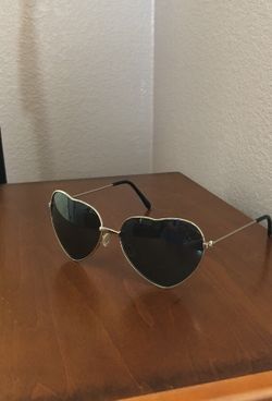 Heart shaped sunglasses