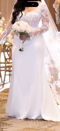 Wedding Dress With Veil