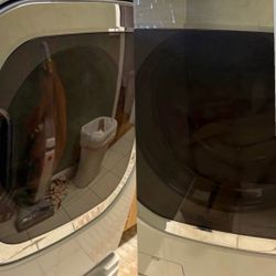 LG Washer & Propane Dryer Set w/ Pedestal