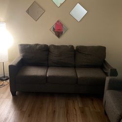 Gray Couch And Loveseat