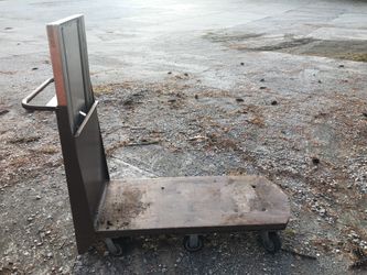 Steel/Stainless 6 wheel cart