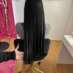 Tape In Extensions And Hair Tinsel