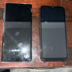 Samsung And Blu Phone
