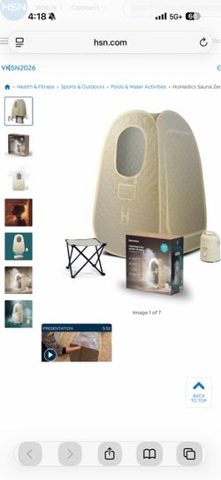 Excellent HoMedics Portable Steam Sauna Tent