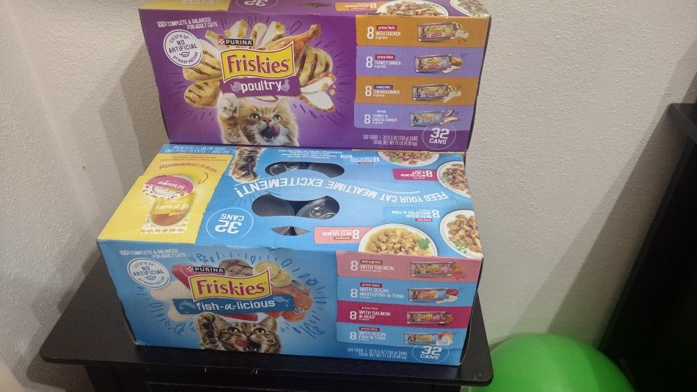 32 Count Cases Friskies Wet Cat Food