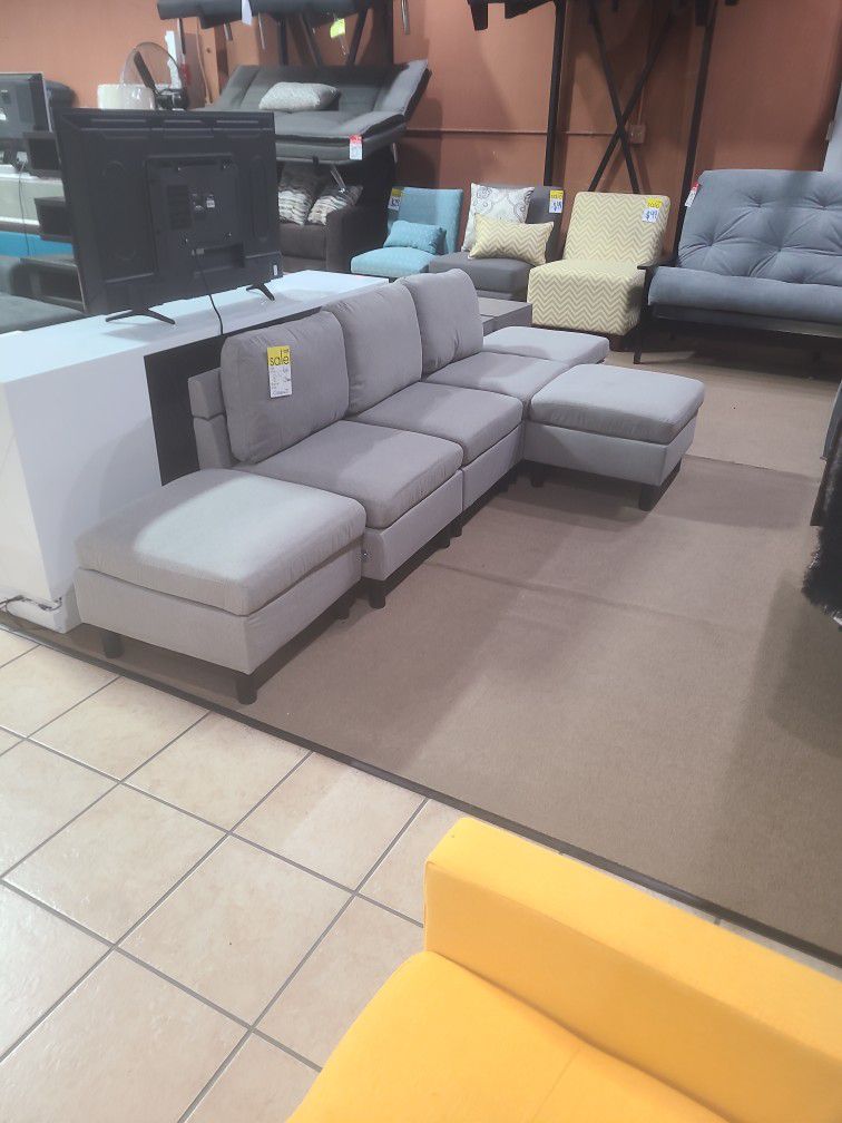 6pc Living Room Couch 