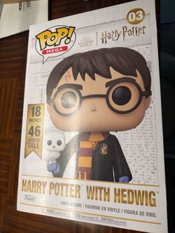 Mega Funko Pop! Harry Potter Hedwig Figure Toy 18” tall