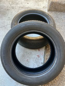 Llantas 225/55/17 used tires 70-80% life left 225/55r17 Llantas Usadas 70-80% de Vida