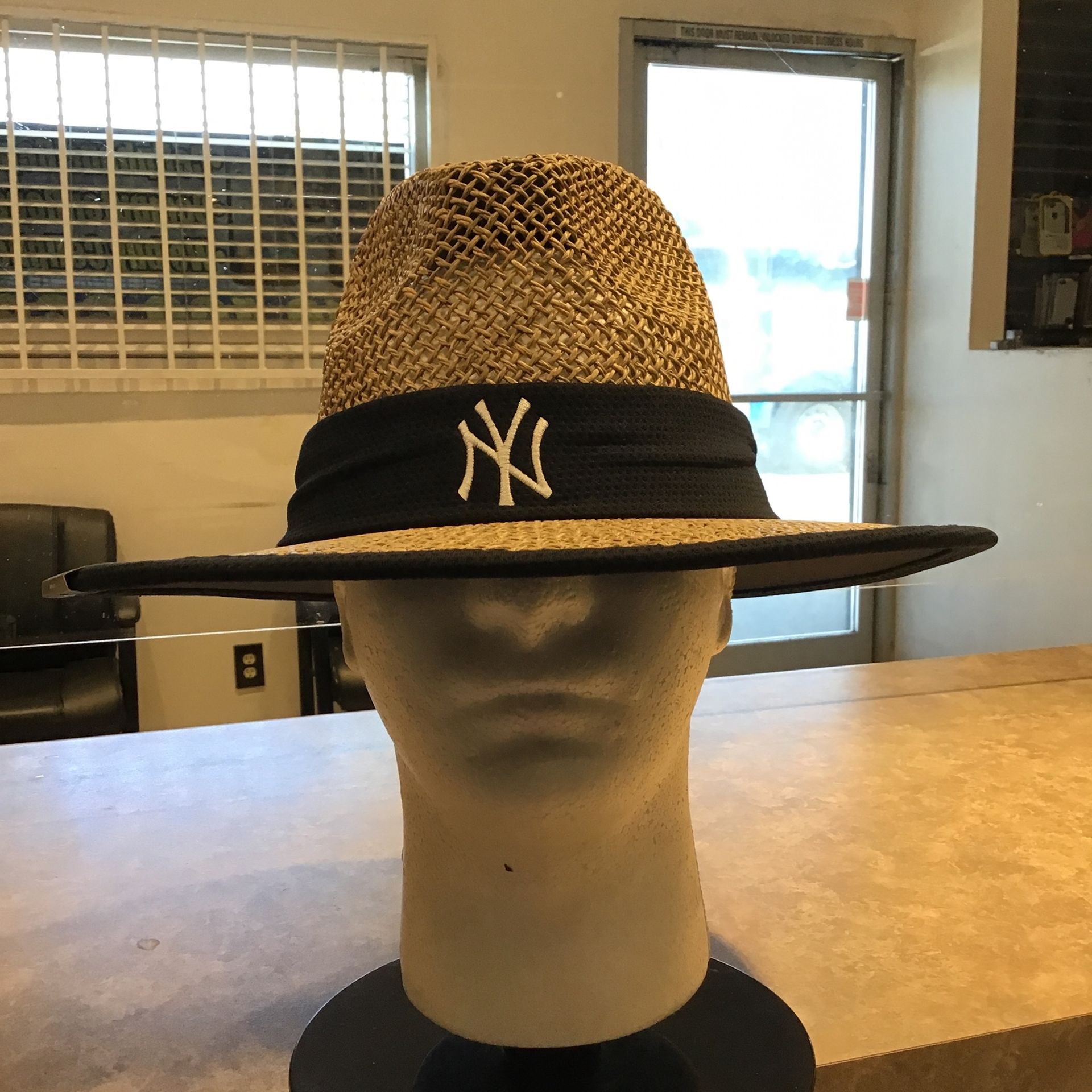 New York Yankees Safari Straw Hats