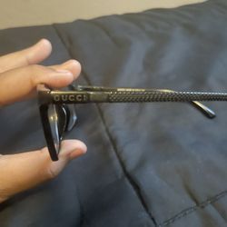 Gucci Glasses Clear Frames Black