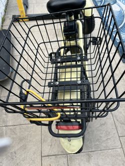 E Bike Metal Basket