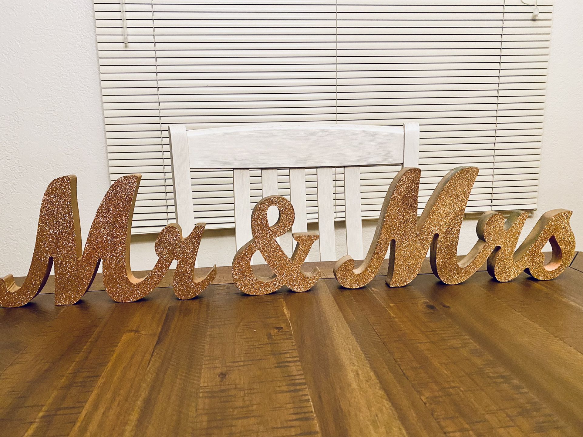 Mr And Mrs Sign 