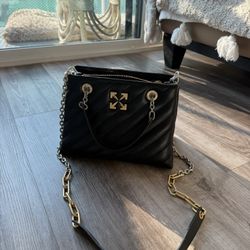 Off White Leather Bag 