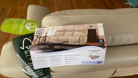 Leather Power Reclining Sofa with Power Headrest