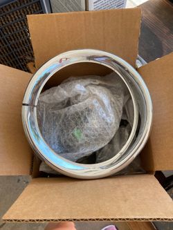 Harley head light visor
