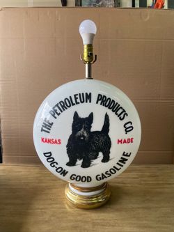 Petroleum Products Co. Gas Globe Lamp