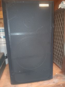 Speakers, Sony, Pioneer 