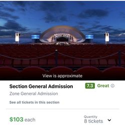 Leon Bridges GA 2 Tickets $100 Each - Rady Shell 10/15