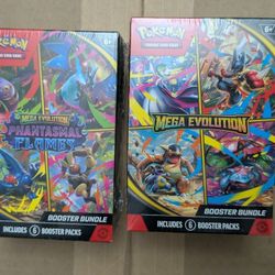 Mega Evolutions And Phantasmal Flames Booster Bundle