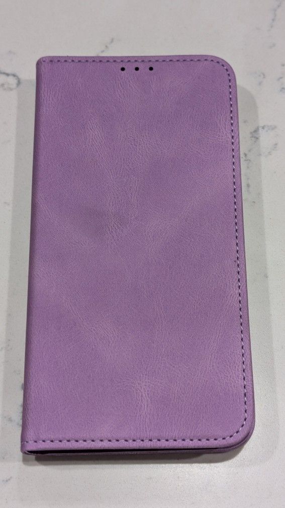 Wallet Case For Apple iPhone 16 Plus 6.7 Inch Purple