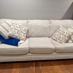 96" Sofa and Cushions in near perfect condition