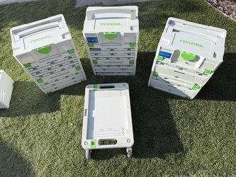 Festool Systainer Organizers & Rolling Cart