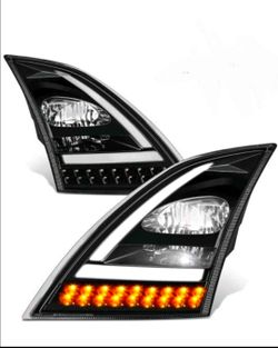 18-24 Volvo VN VNL LED DRL Headlights Luces Micas Calaveras Faros Faroles Focos Headlamps