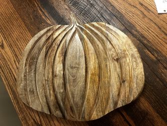 Pumpkin Wooden Charcuterie Board