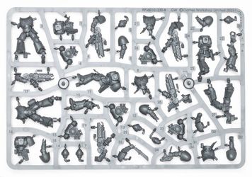 Warhammer Infernus Space Marine Sprue (5x Marines)