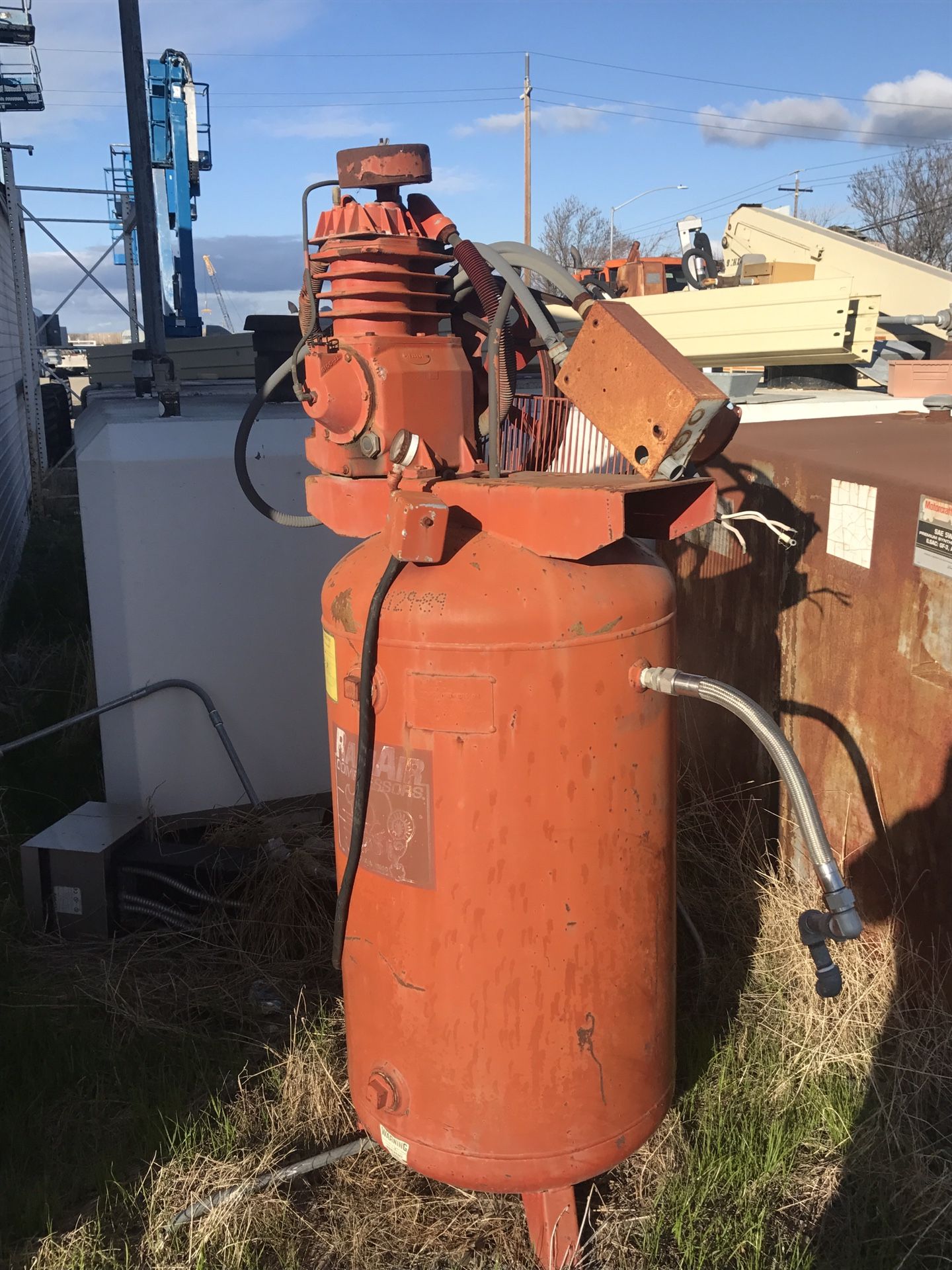 1984 melben products air compressor 200psi