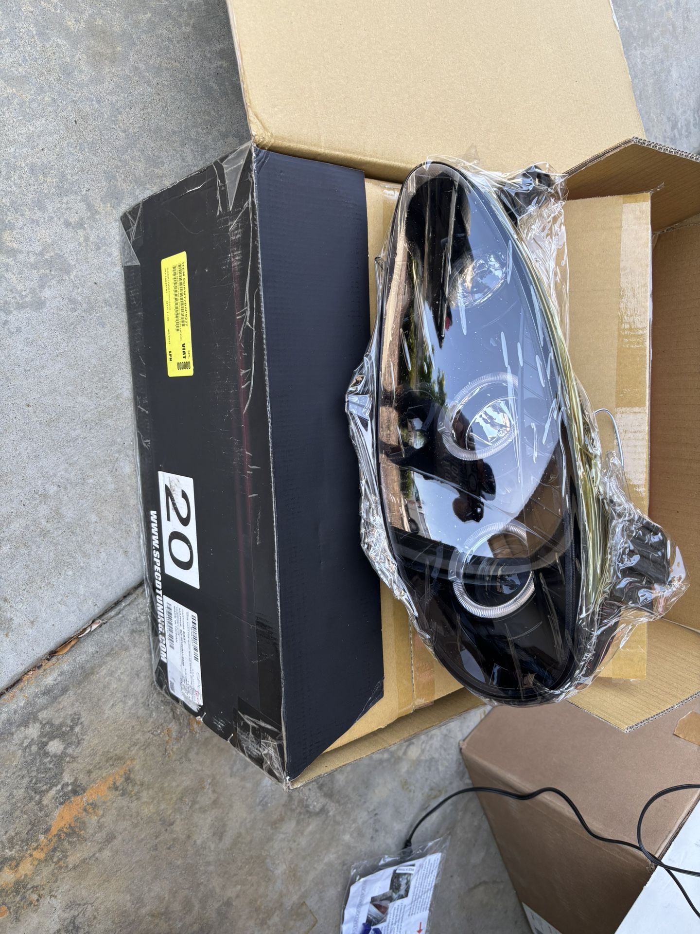 2002 Mazda Miata Mx5 Head Light With Lip Bumper Valve Cover Gasket And Window Regulator
