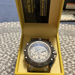 Invicta Subaqua Swiss Ronda 52mm Mens Watch 