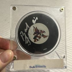 Hockey Memorabilia Pucks, Cards, Photos