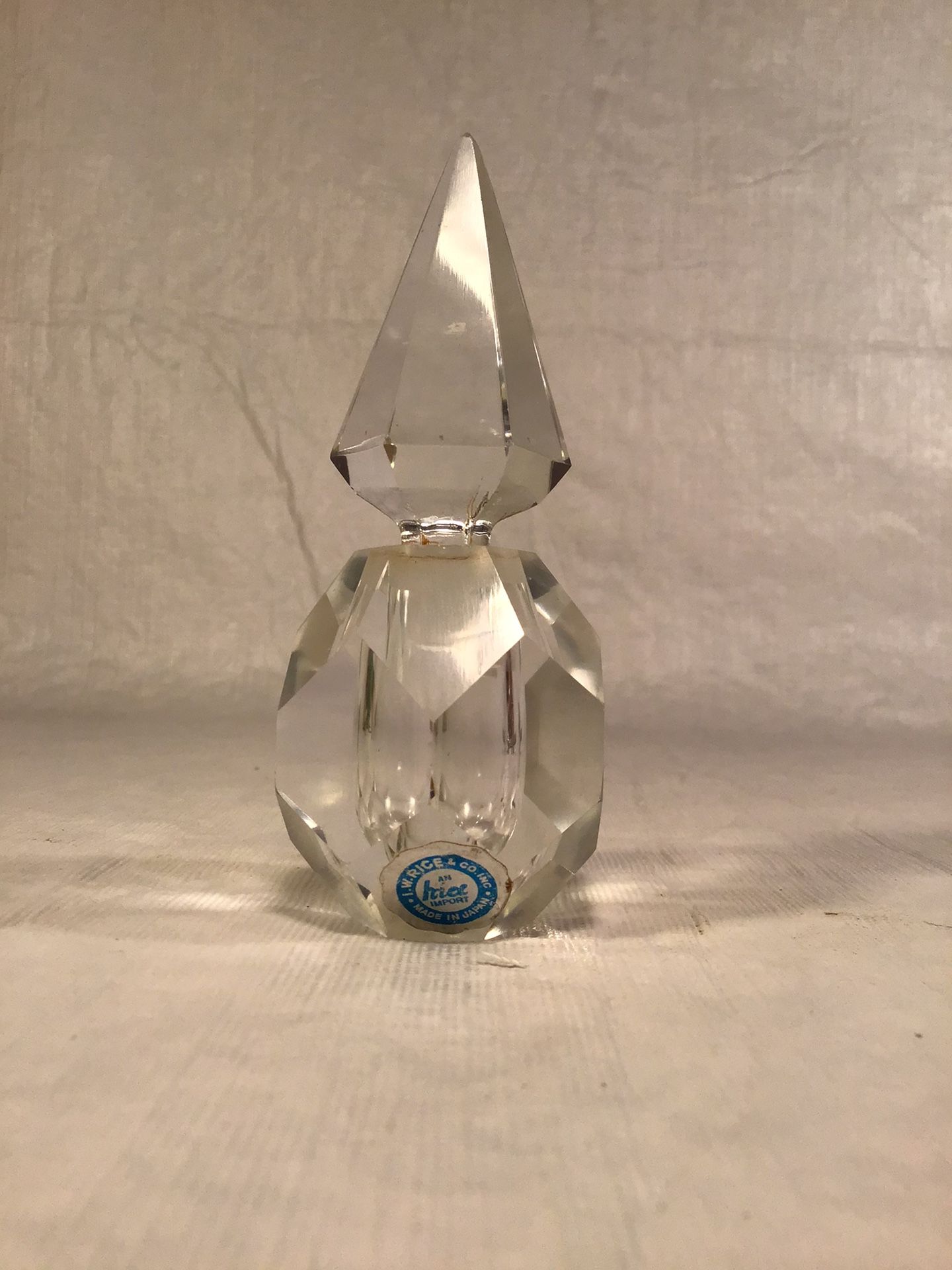 Vintage Crystal Perfume Bottle