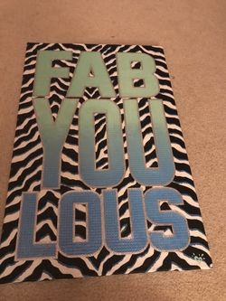 Justice picture on wood frame