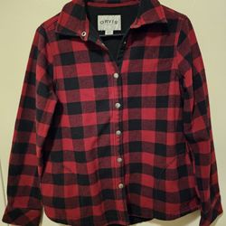 ORVIS Fleece Lined Shirt Jacket - Women's Small