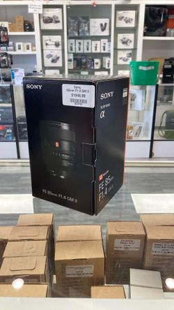 Sony 85mm F1.4 GM II