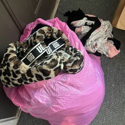 Bag Of Clothes And Shoes