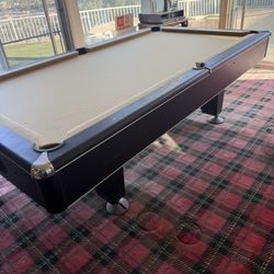 Billiard Style Pool Table 