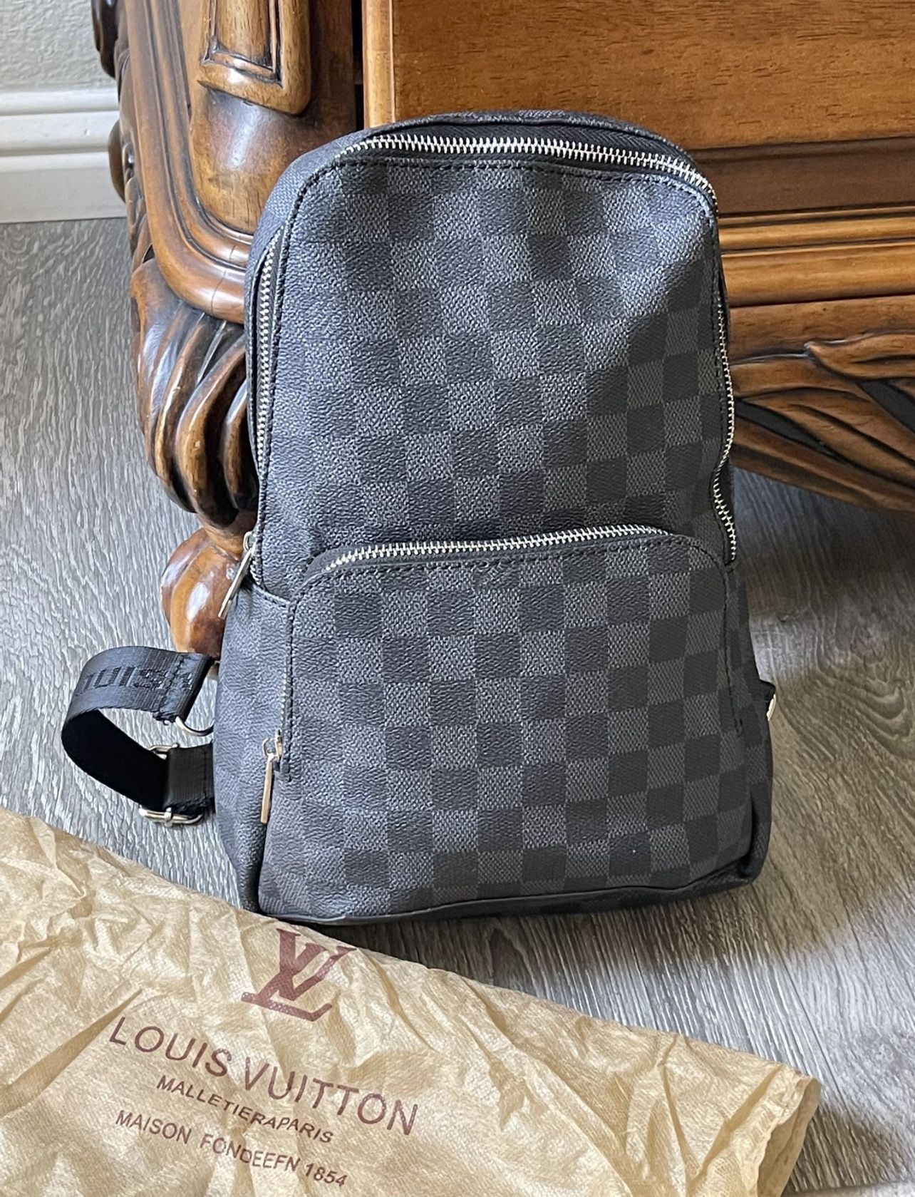 Louis Vuitton Backpack Brown Bags for Men for sale