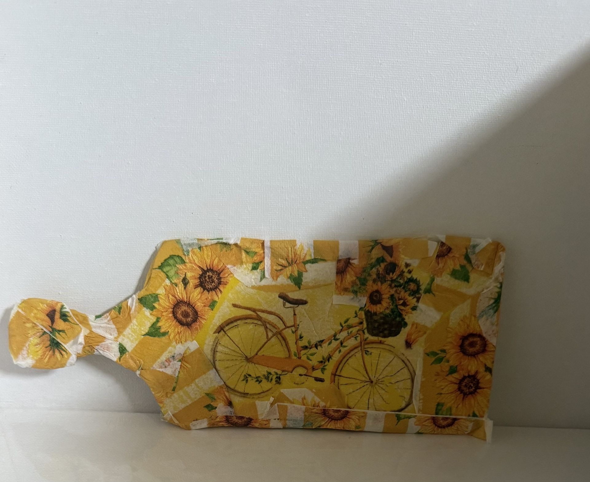 Handmade Sunflower Napkins Cutting Board Decoration