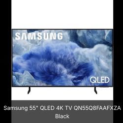 Samsung 55" QLED 4K TV QN55Q8FAAFXZA Black