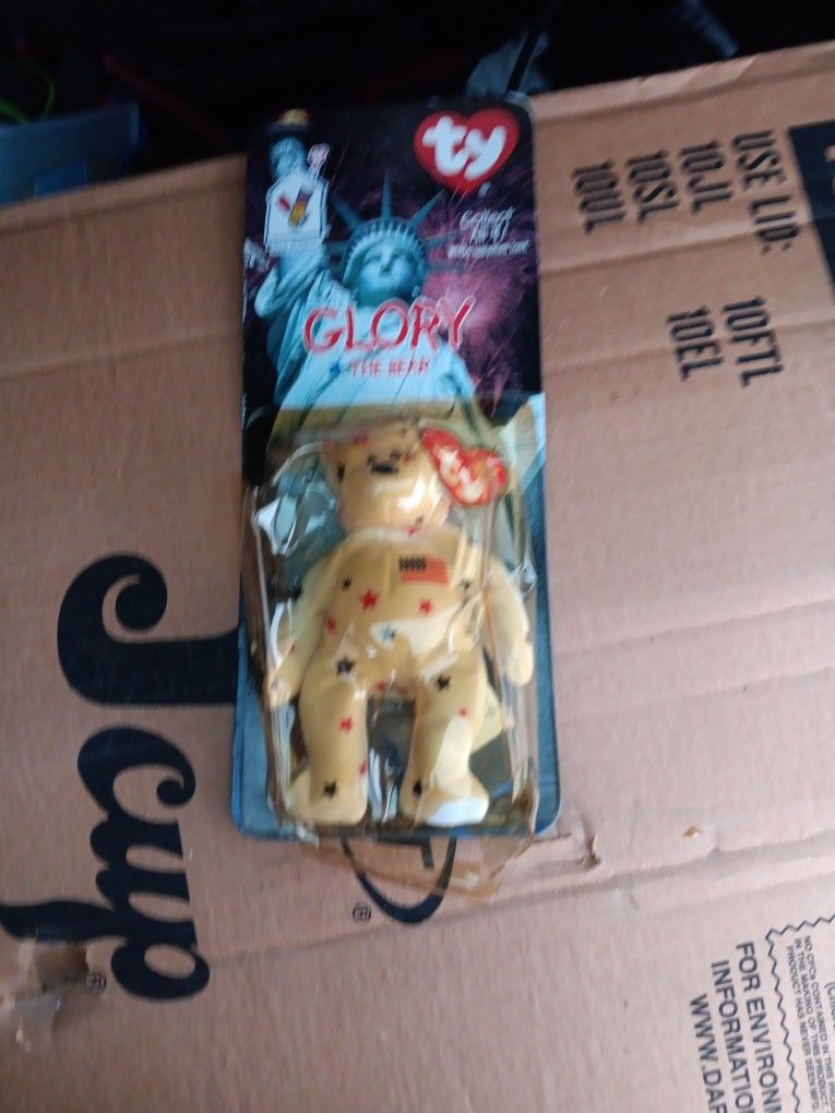 Glory The Bear Beanie Baby Born On July 4 1997