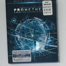 Prometheus Blu-Ray Dvd