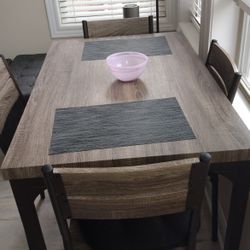 Small Space 5 Piece Dining Set On