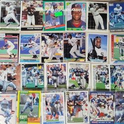 Baseball Football Cards From 80's & 90's Premium 
