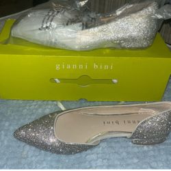 Gianni Bini Beckitt d’Orsay bling flats! NWOT